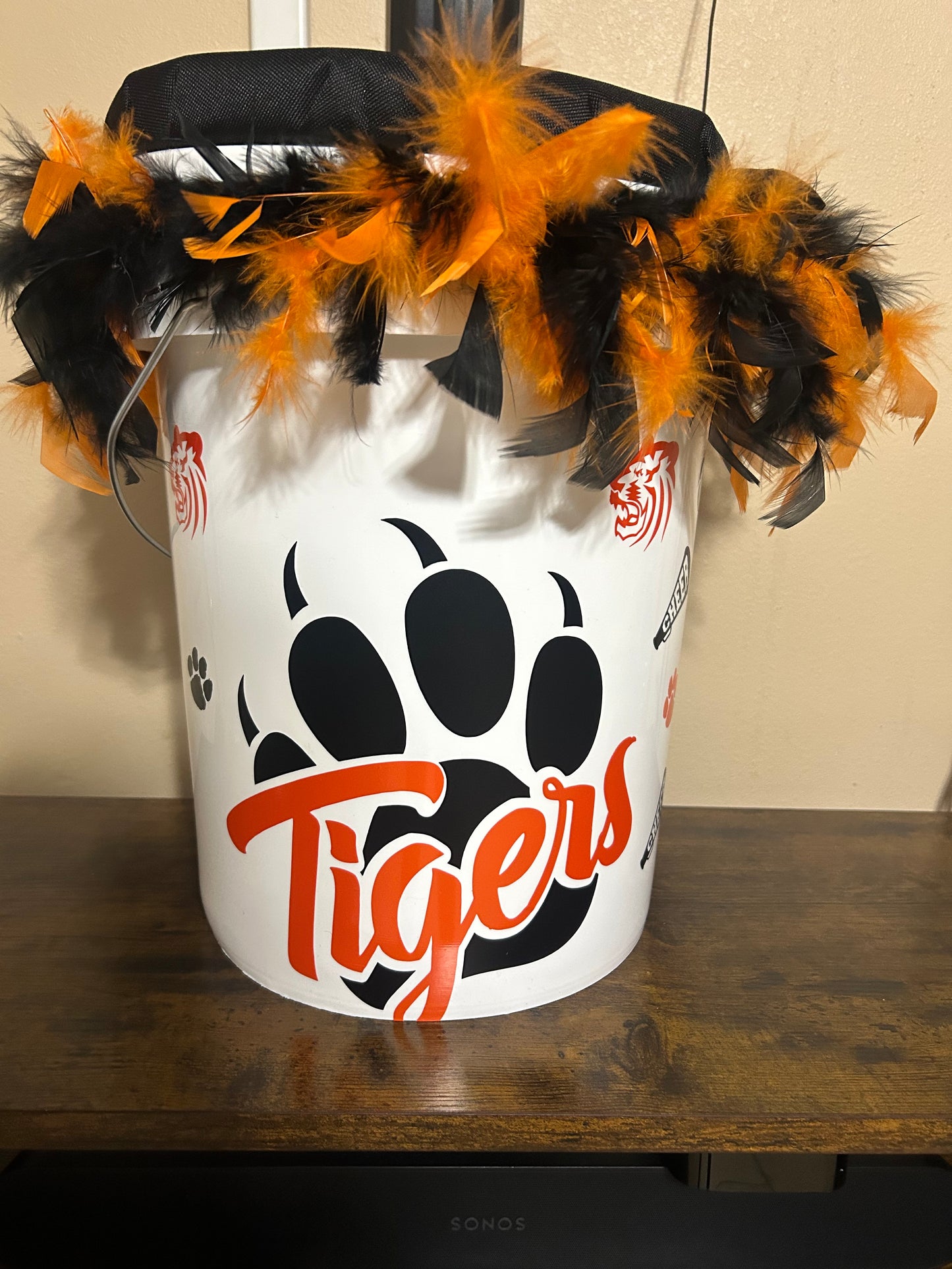 Personalized Cheer Bucket (5 gallon)