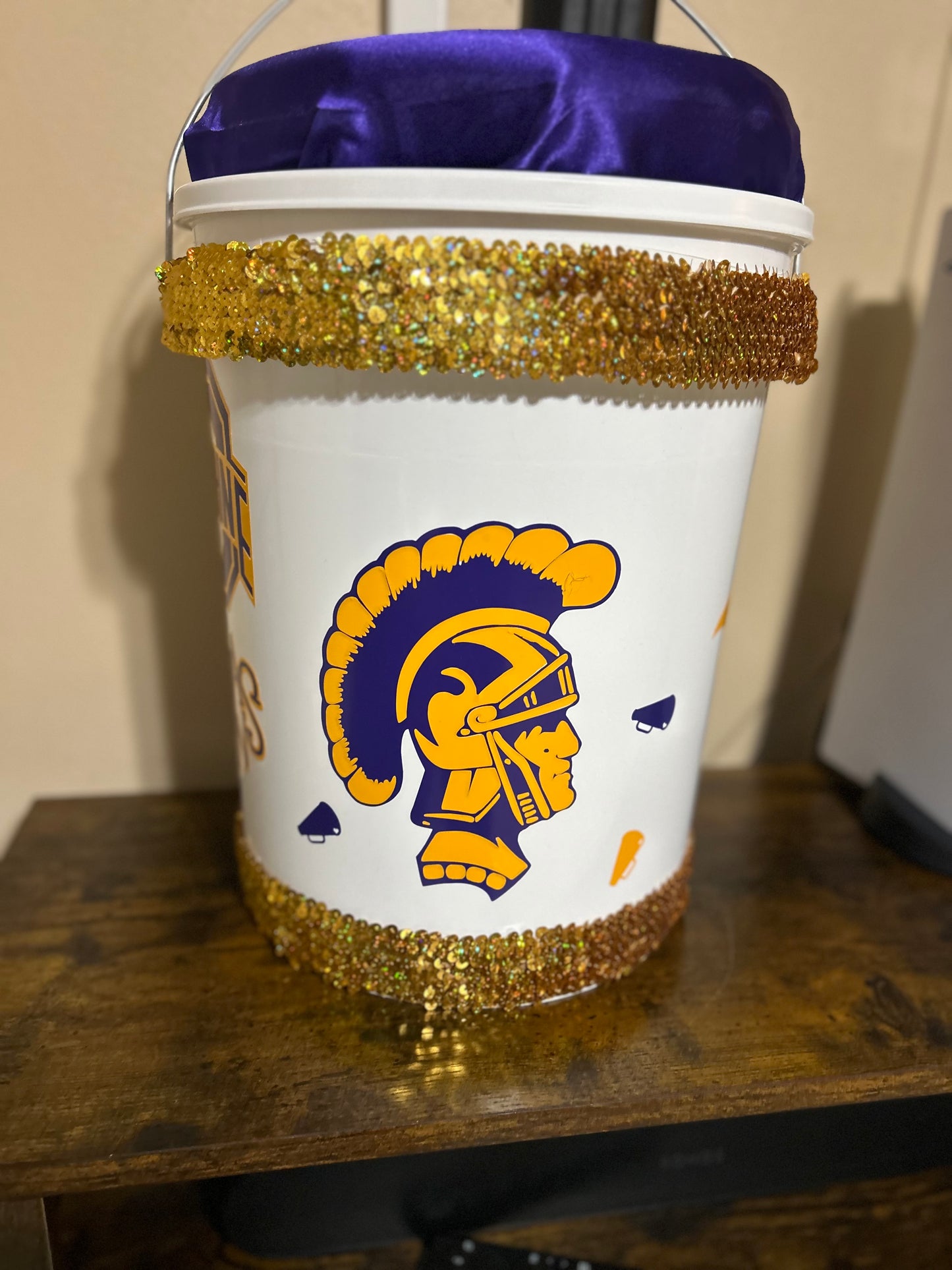Personalized Cheer Bucket (5 gallon)