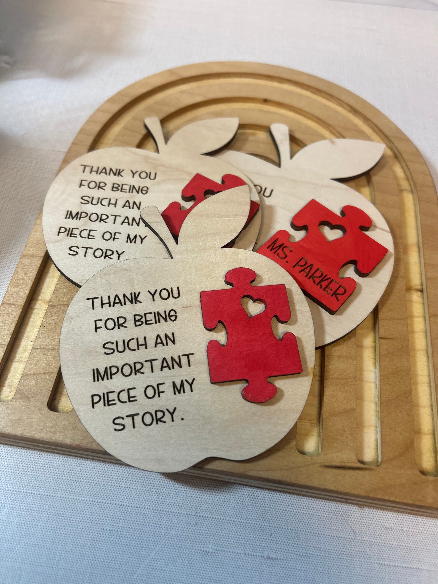 Teacher Apple Magnet