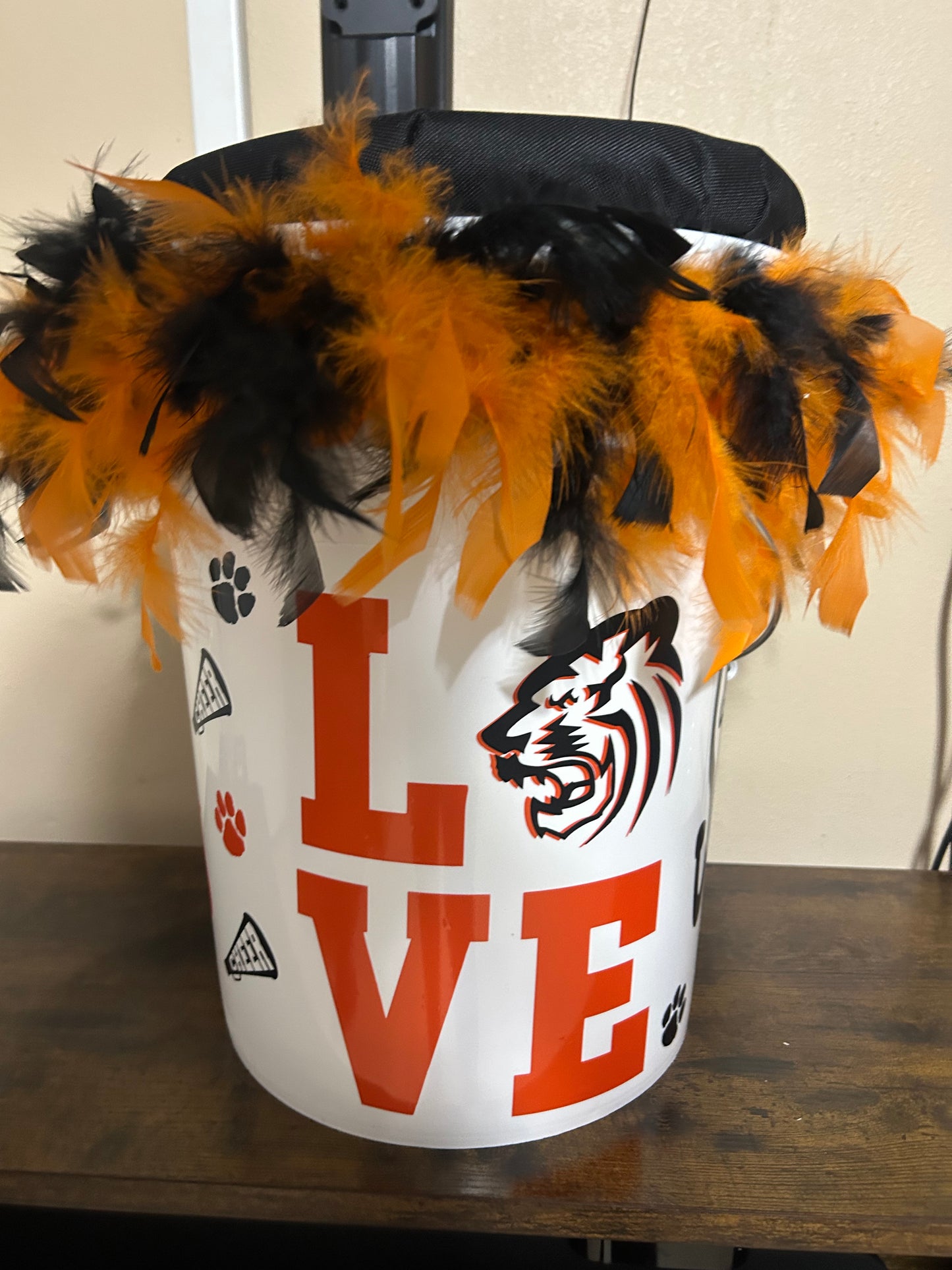 Personalized Cheer Bucket (5 gallon)