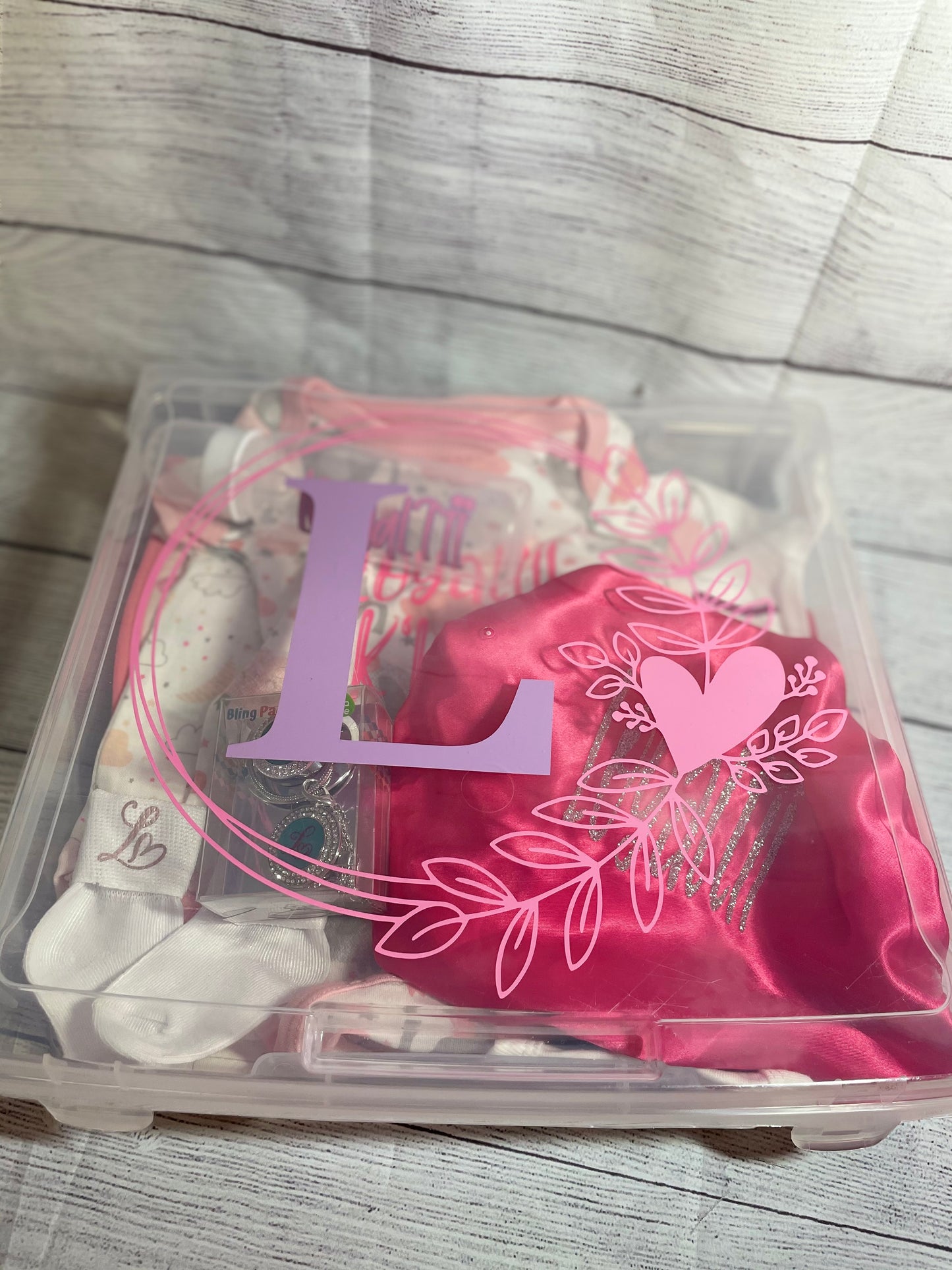 Deluxe Personalized Baby Box
