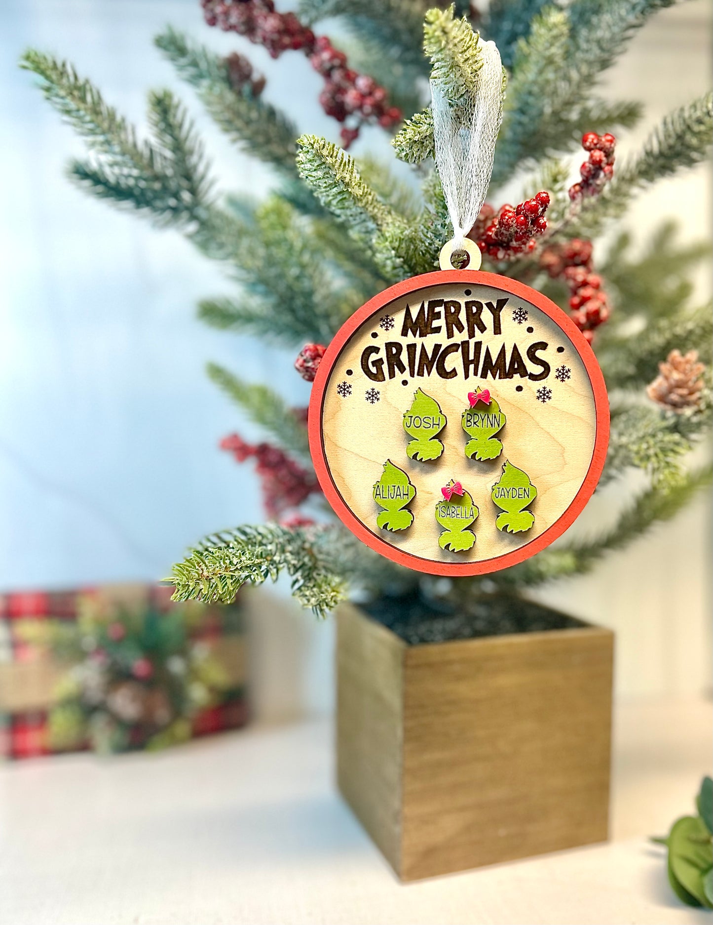 Green Family Ornament