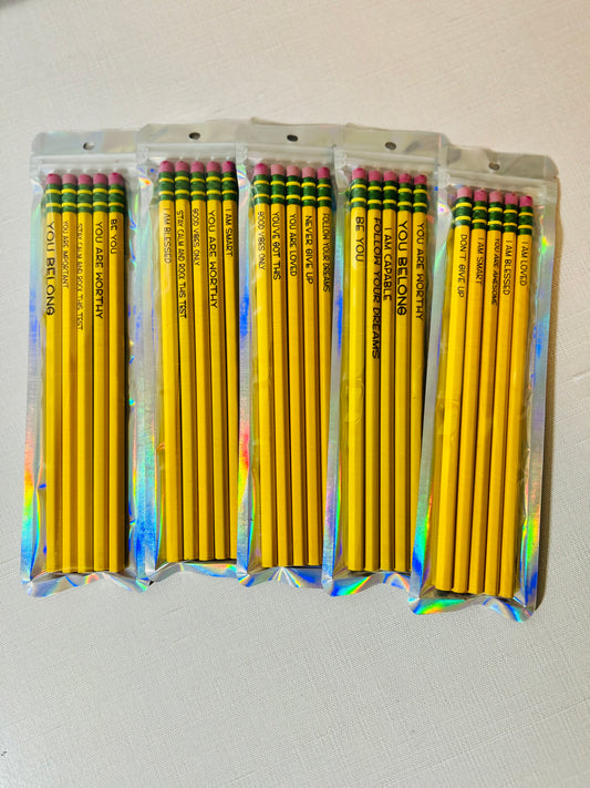 Affirmation Pencil Bundle(5)