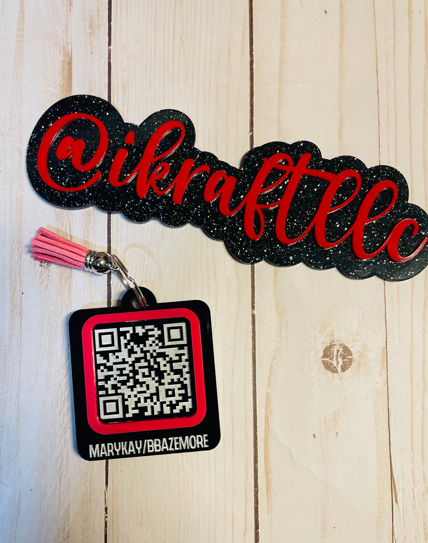 QR Code Keychain