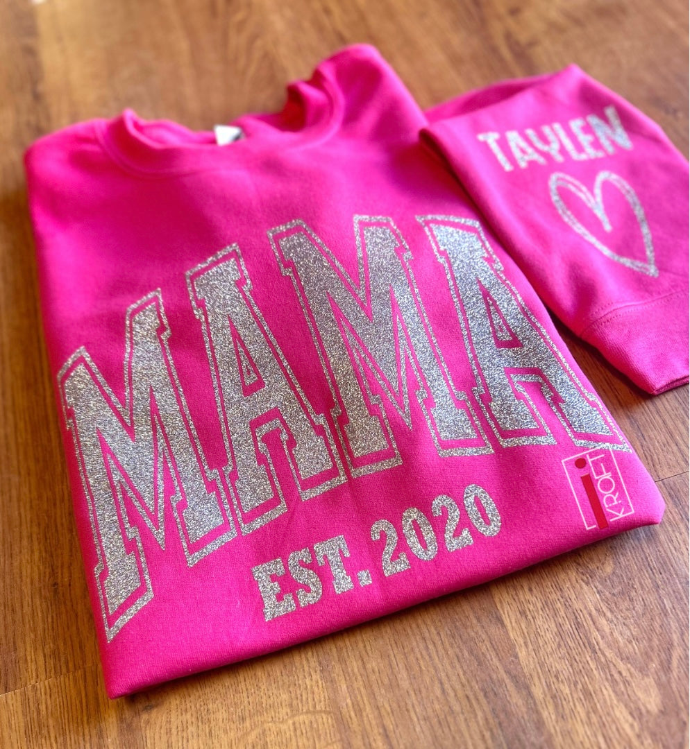 Custom Mama Sweatshirt