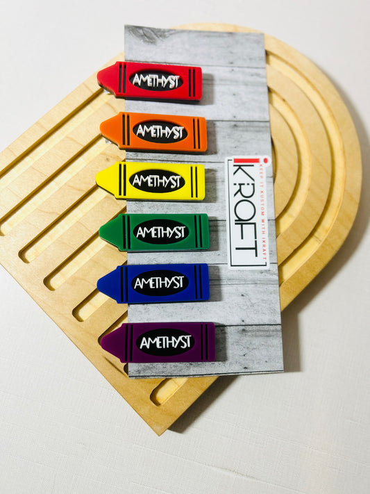 Crayon Hair Clips