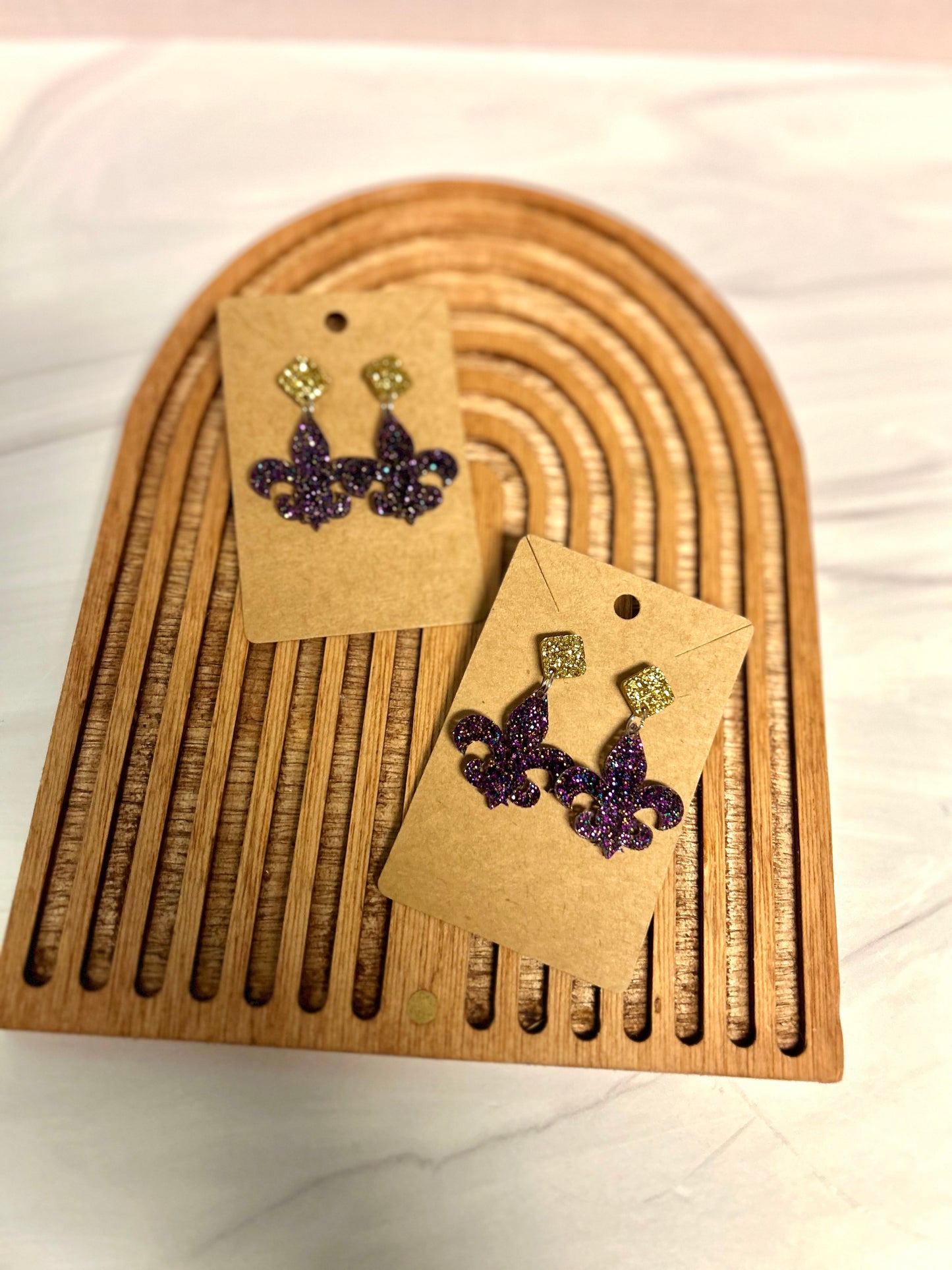 Fleur de lis Dangles