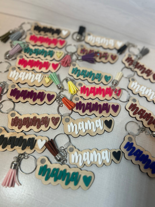 Mama Keychains