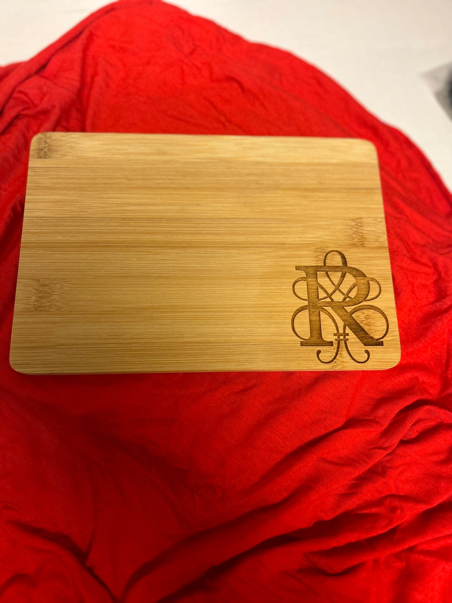 Small Engraved Cheese Board