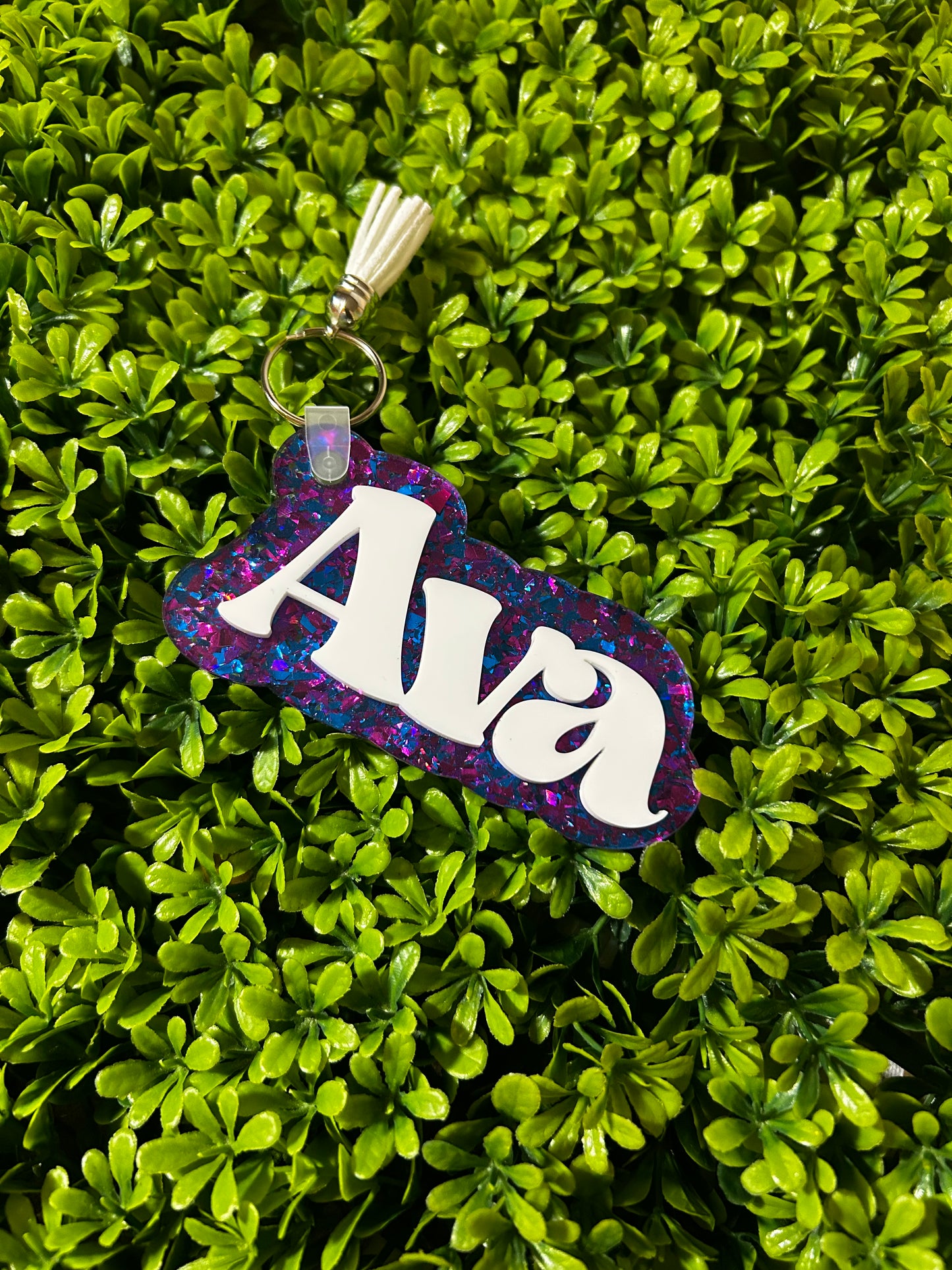 Acrylic Backpack Tag