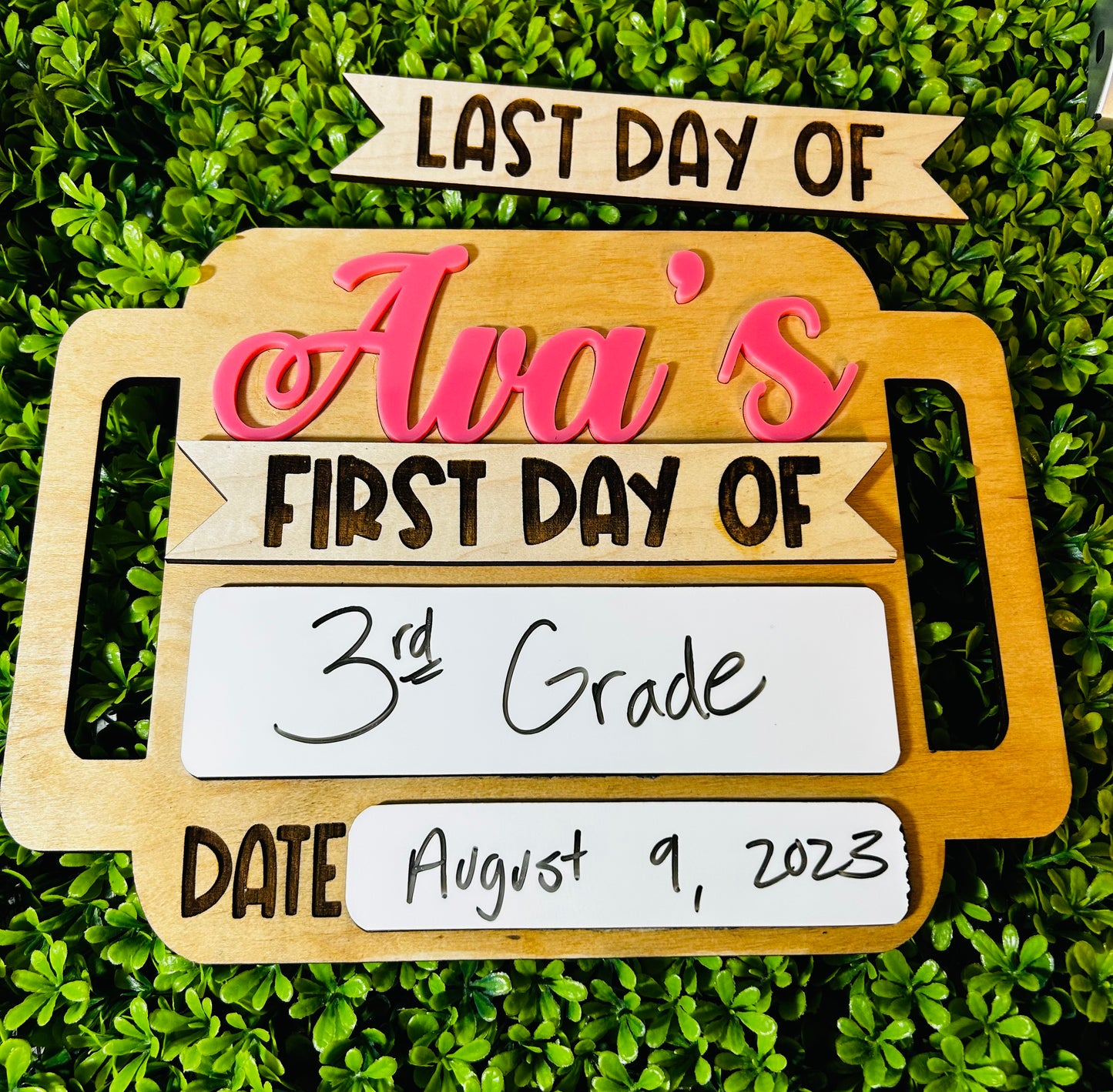 First Day of School Sign