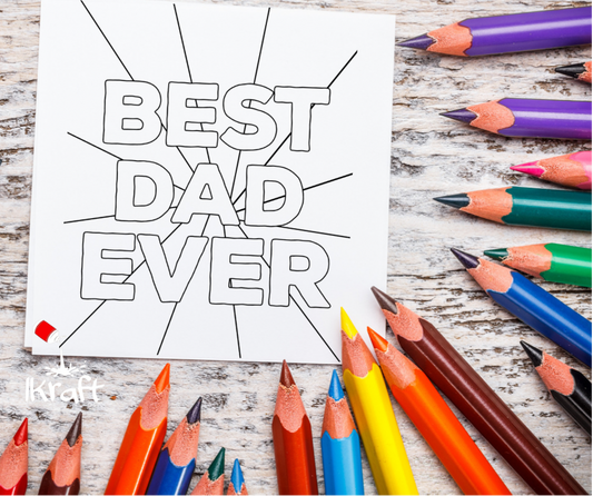 FREE Dad Coloring Sheet