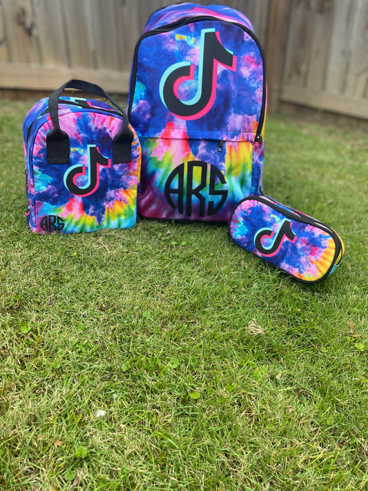 Custom Backpack, Lunch Box & Pencil Pouch