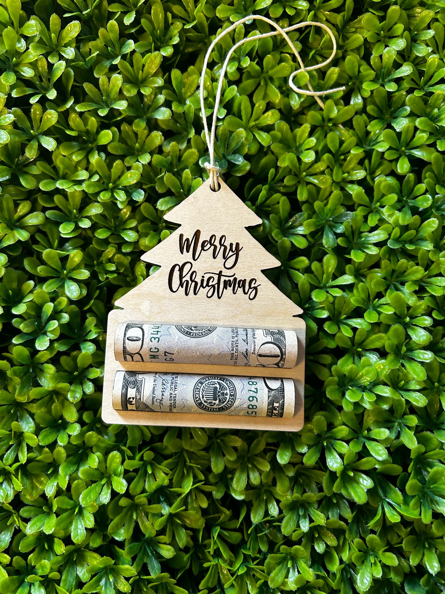 Custom Money Ornament