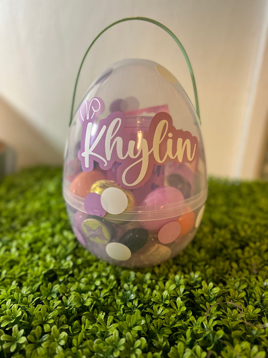 Jumbo Personalized Easter Egg