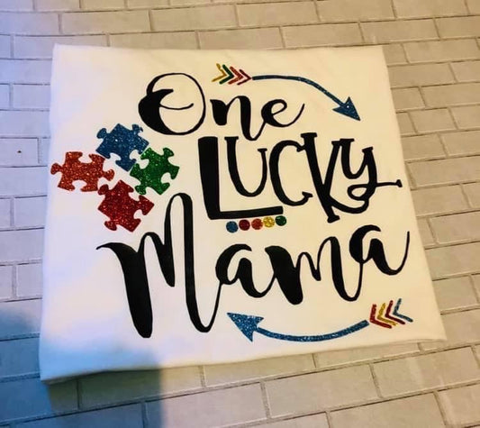 One Lucky Mama Tee