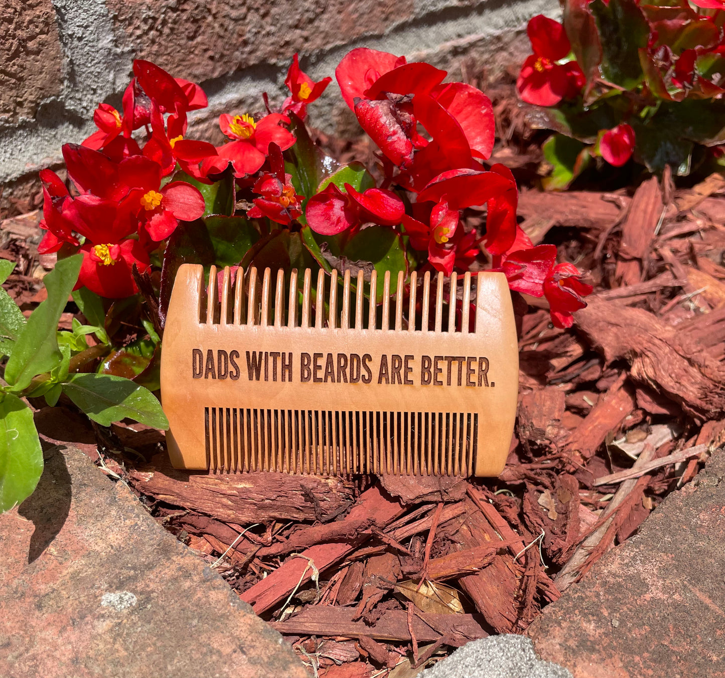 Engraved Beard Comb